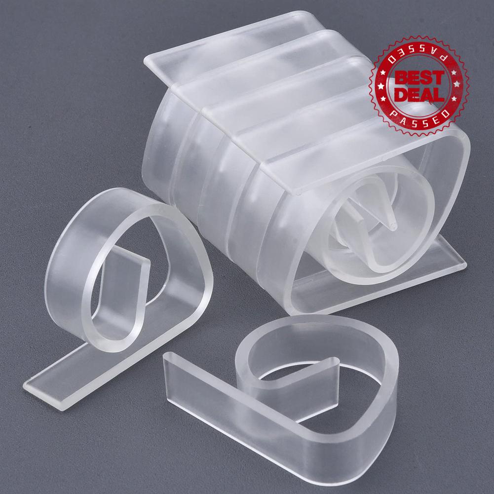 Set 4 Kẹp Nhựa Cố Định Khăn Trải Bàn R6W3