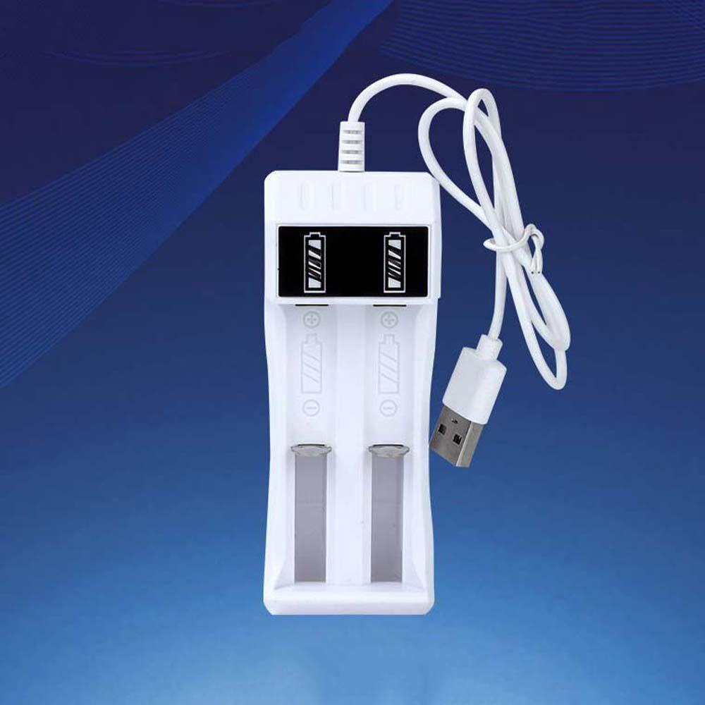 Bộ Sạc Pin Li-ion 14500 Li-ion 2 Ngăn USB Thông Minh An Toàn
