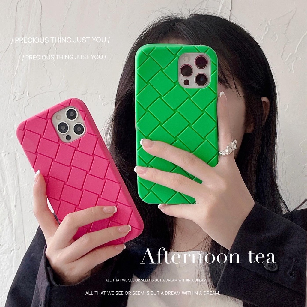 Ốp Điện Thoại Silicon Mềm Màu Trơn Chống Sốc Chống Rơi Cho iPhone 11 12 13 pro max xr x xsmax
