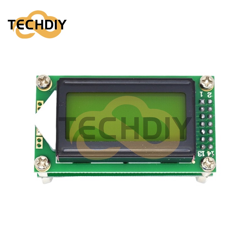 Bộ Máy Đo Tần Số DC 9-12V 1MHz-1.2GHz RF PLJ-0802-E LCD 0802 Cho Radio Ham 1-1200mhz DIY