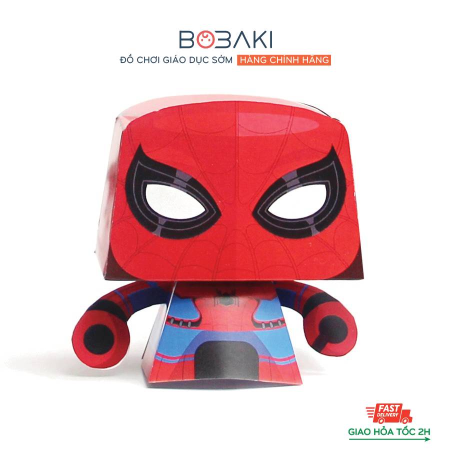 Bộ gấp giấy mô hình 3D đồ chơi cho bé phát triển kỹ năng Thương Hiệu BOBAKI