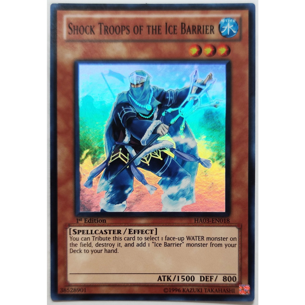 [Thẻ Yugioh] Shock Troops of the Ice Barrier |EN| Super Rare