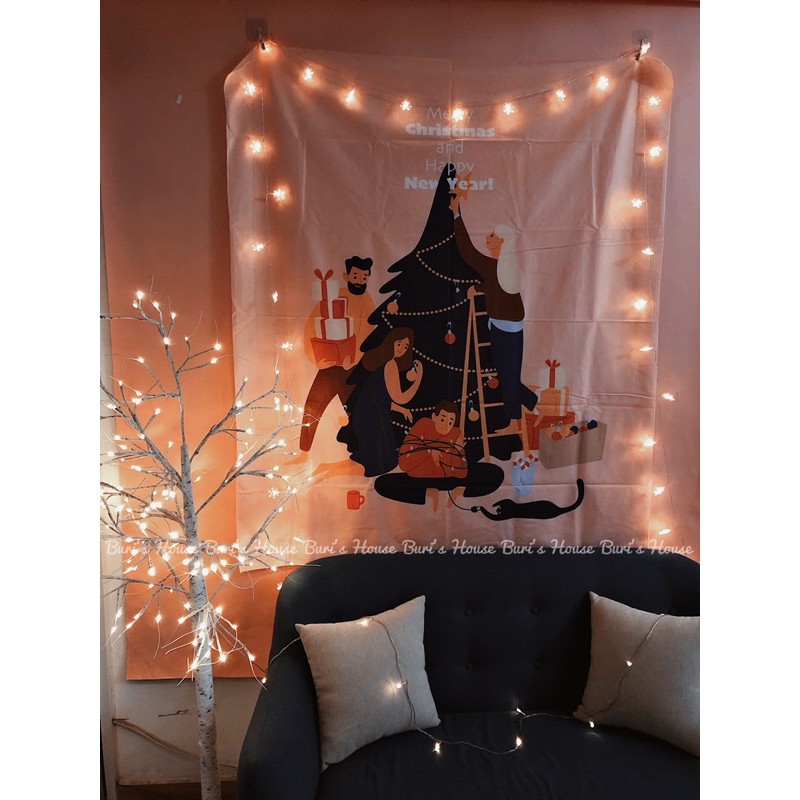 Tranh vải canvas treo tường tặng móc dính