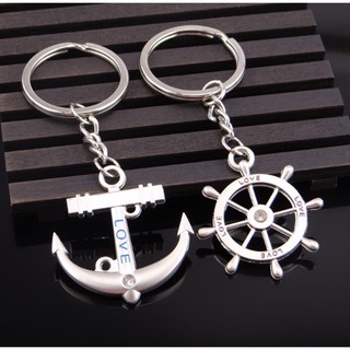 Móc Khóa Hình Mỏ Neo Xinh Xắn Cho Cặp Đôi