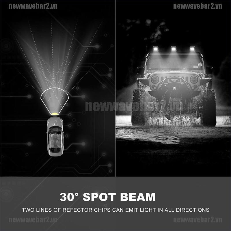 Đèn Led 2 18w 4wd Chất Lượng Cao Cho Xe Jeep