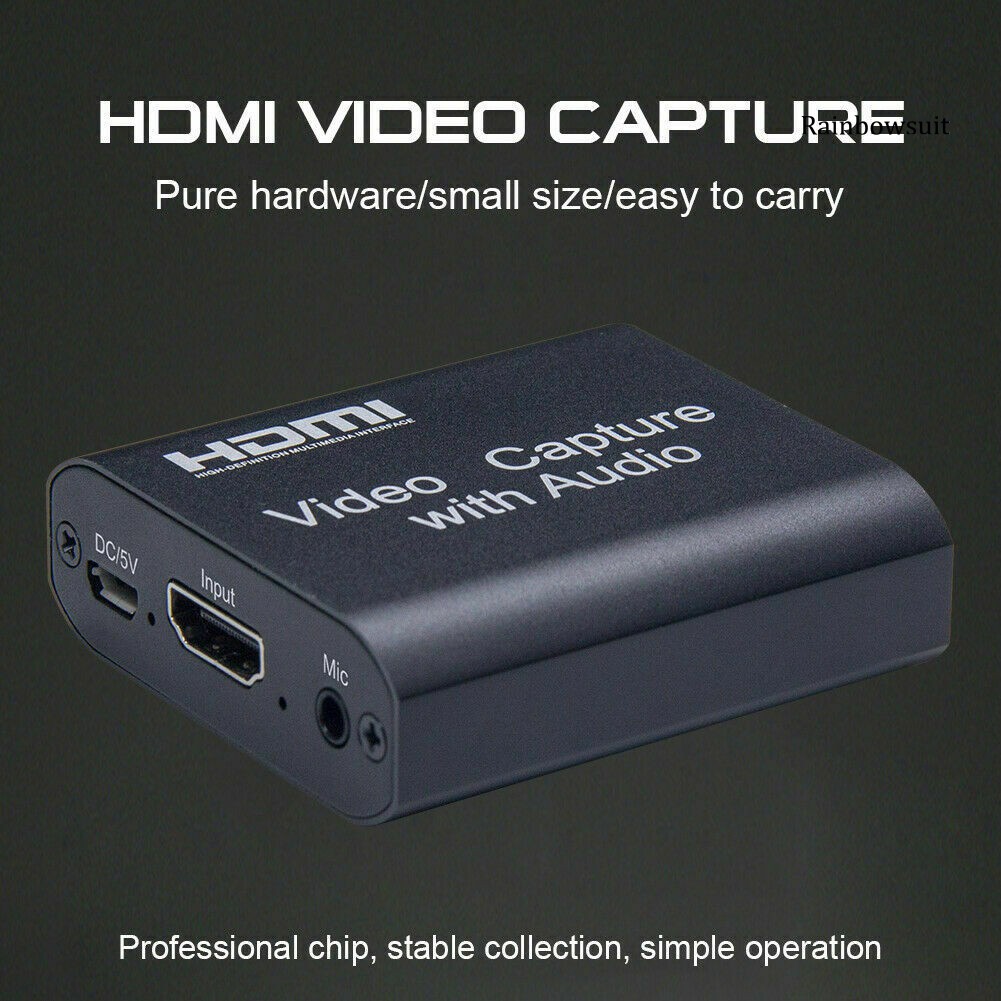 Đầu Thu Tín Hiệu Hình Ảnh Rb-1080P 30hz Hdmi Và Phụ Kiện