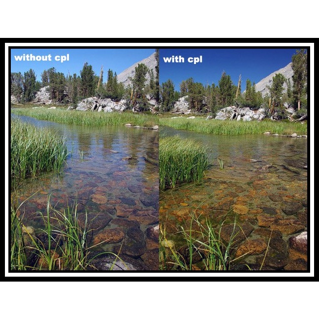 FILTER CPL - KÍNH LỌC CPL HOYA MARUMI DAISEE TIFFEN K&F Concept 40.5MM 58MM 62MM 67MM 77MM