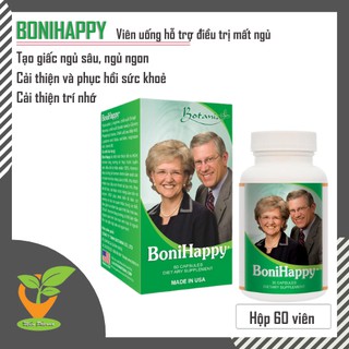 Viên Uống Hỗ Trợ Điều Trị Mất Ngủ Bonihappy Botania 60 Viên