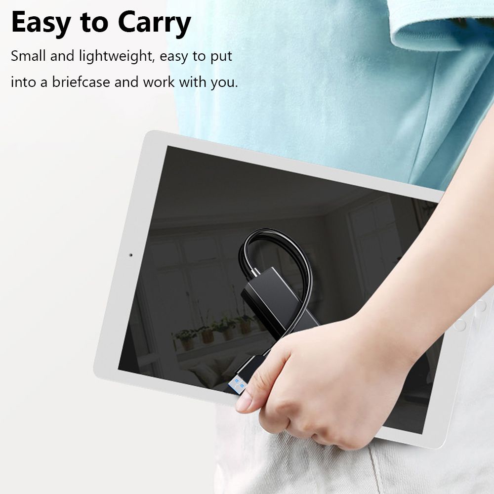 Bộ Chia 4 Cổng USB 3.0 Tốc Độ Cao Cho Laptop