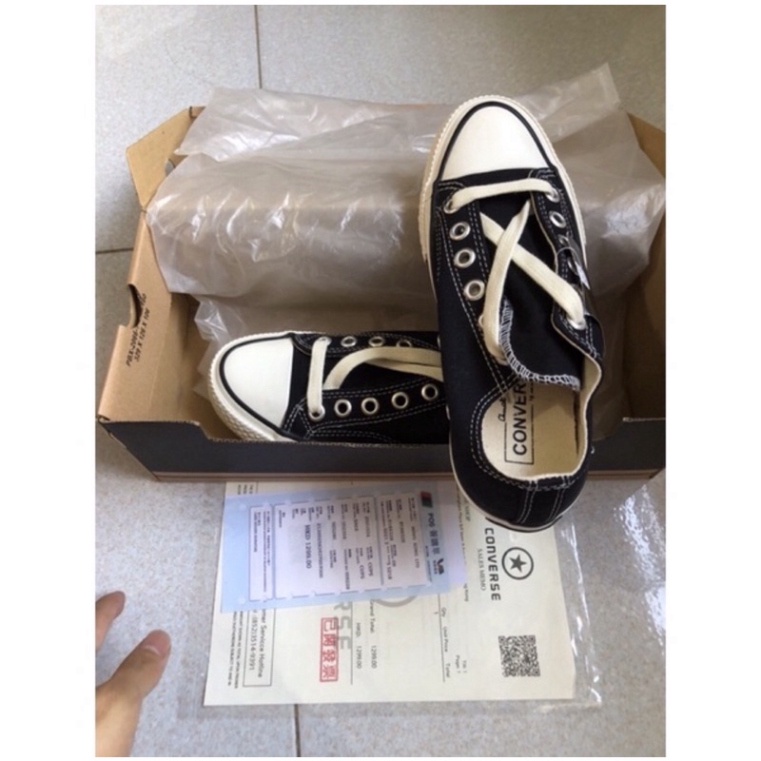 [ Hot trend] Giày_Converse Thấp Đen 1970s, CV Đen Cổ Thấp Hàng Cao CấpCV ĐEN THẤP | BigBuy360 - bigbuy360.vn