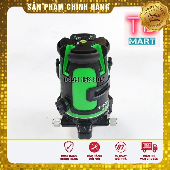 [ FREE SHIP ] Máy cân bằng laser bắn cốt 5 Tia xanh siêu sáng, nhìn rõ ngoài trời