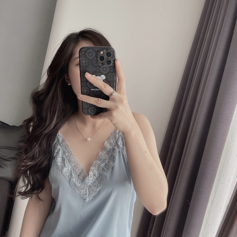 Bộ Ngủ Lụa Phối Ren | BigBuy360 - bigbuy360.vn