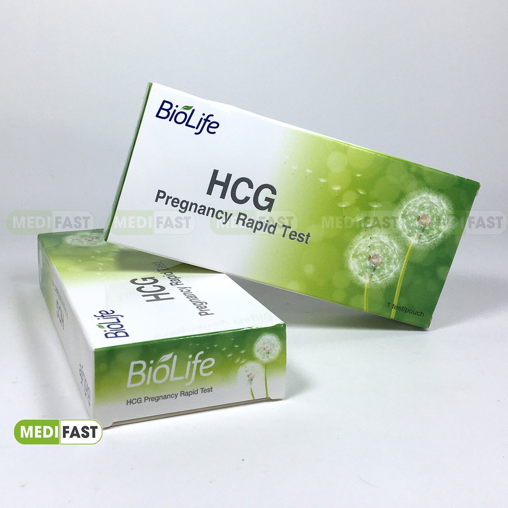 Que thử thai HCG Biolife - test thai nhanh, chính xác, giao hàng kín đáo, che tên