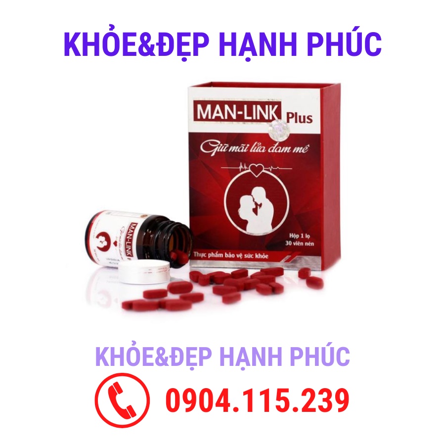 Manlink plus giữ lửa đam mê cho nam giới Vinalink Group – 30 viên/lọ