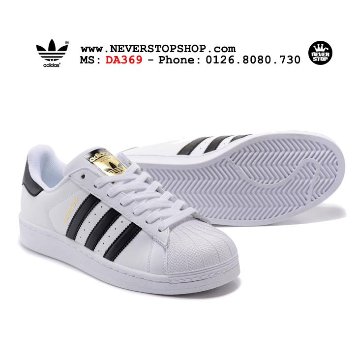 Giày ADIDAS SUPERSTAR ĐEN TRẮNG bản siêu cấp, hàng đẹp chất lượng cao đẹp chuẩn hình | NeverStopShop.com | BigBuy360 - bigbuy360.vn