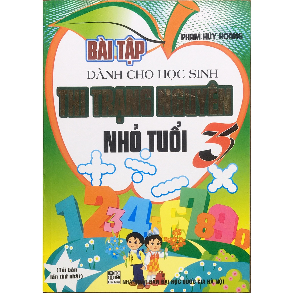 Sách – bài tập dành cho học sinh thi trạng nguyên nhỏ tuổi 3