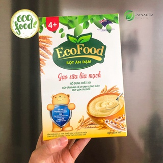 Bột Ăn Dặm Ecofood vị Gạo Sữa Lúa Mạch cho bé 4m+ - Thực đơn ăn dặm - Ăn dặm truyền thống - Ăn dặm kiểu Nhật