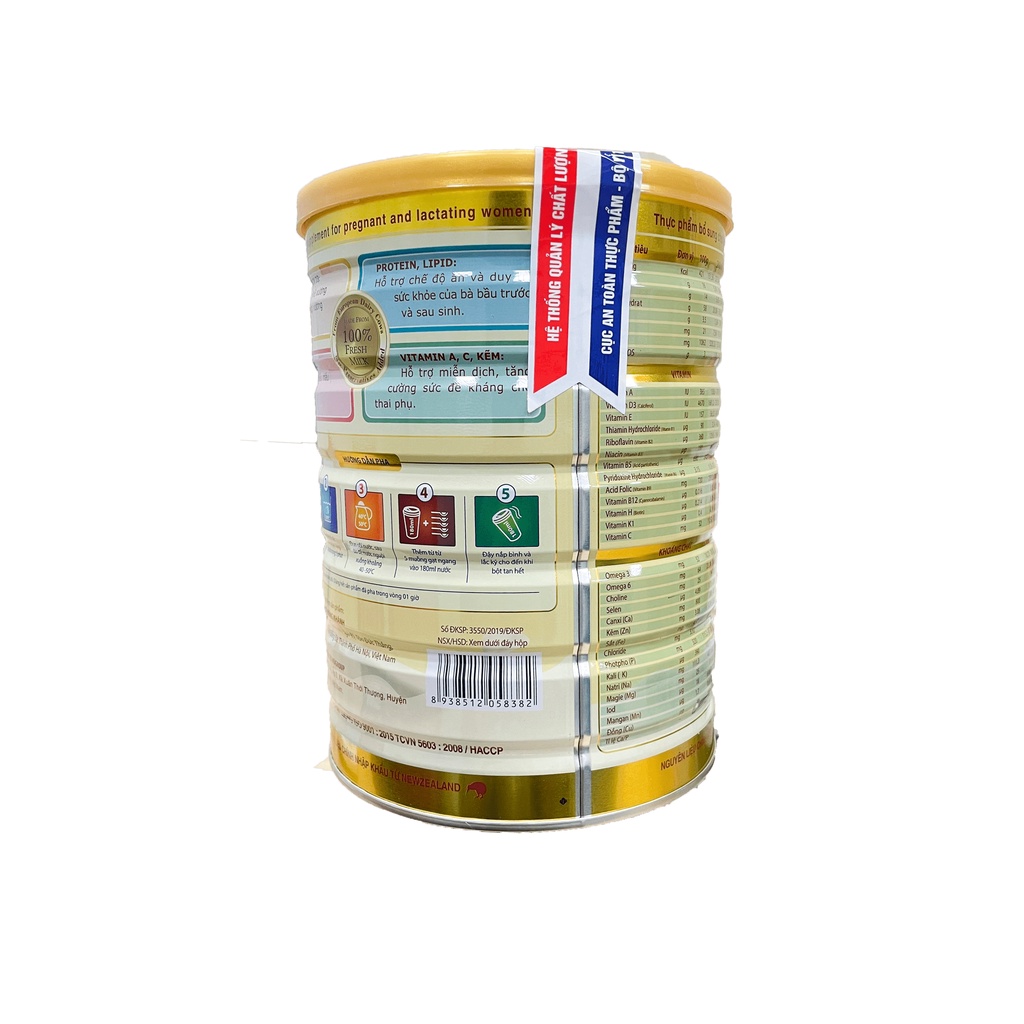 Sữa Bột Mejsu Mama Cho Mẹ Đang Mang Thai Và Cho Con Bú Hỗ Trợ Phát Triển Xương Chắc Khoẻ Bổ Sung Vitamin Sắt Kẽm