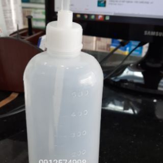 Bình tia ( bình cổ cò)  500ml có vòi