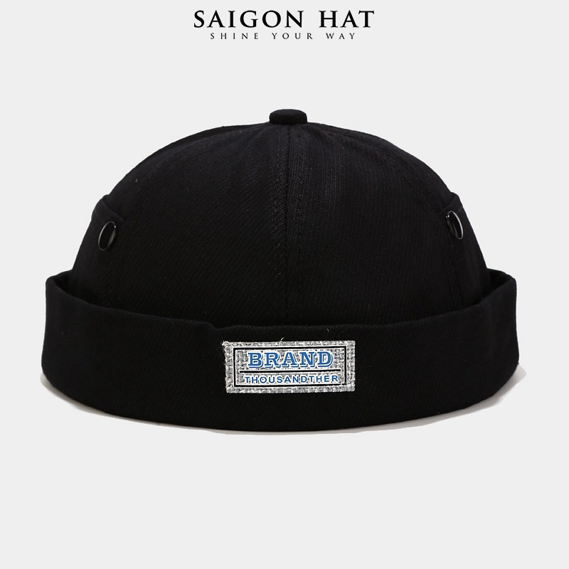 Mũ nón tròn miki hat nam nữ không vành BRAND form beanie phong cách Hàn Quốc SAIGON HAT