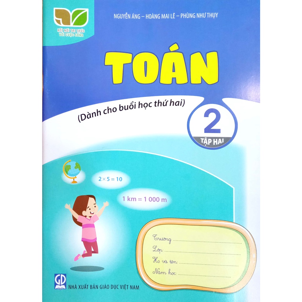 Sách - Toán 2 tập 2 (Dành cho buổi học thứ hai) - Kết Nối Tri Thức Với Cuộc Sống