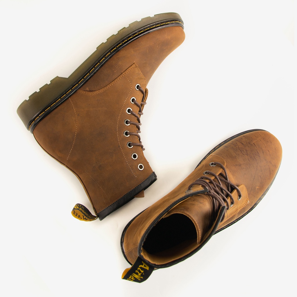 Giày ANRABIAN - Giày Boots da bò sáp ngựa điên nhập khẩu 100% | BigBuy360 - bigbuy360.vn