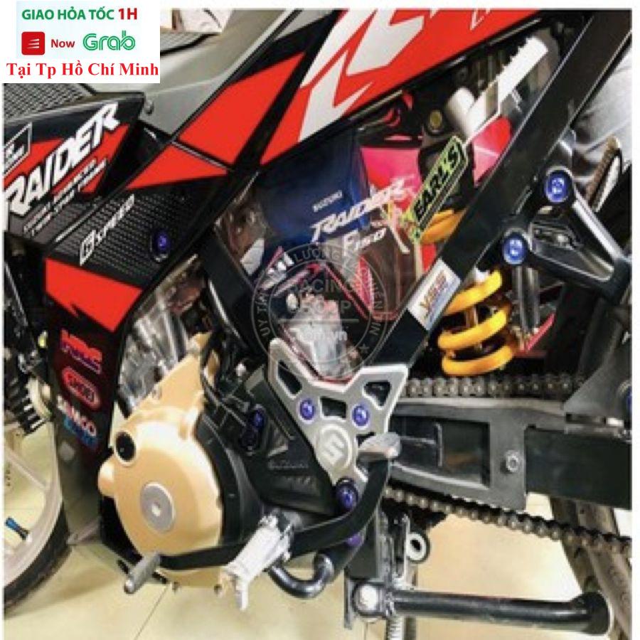 Cặp Ốp Hông (Ốp Sườn) Che Ben Mica Dầy 5li Dành Cho Winner X, Satria, Raider Đủ Pát Ốc Gắn