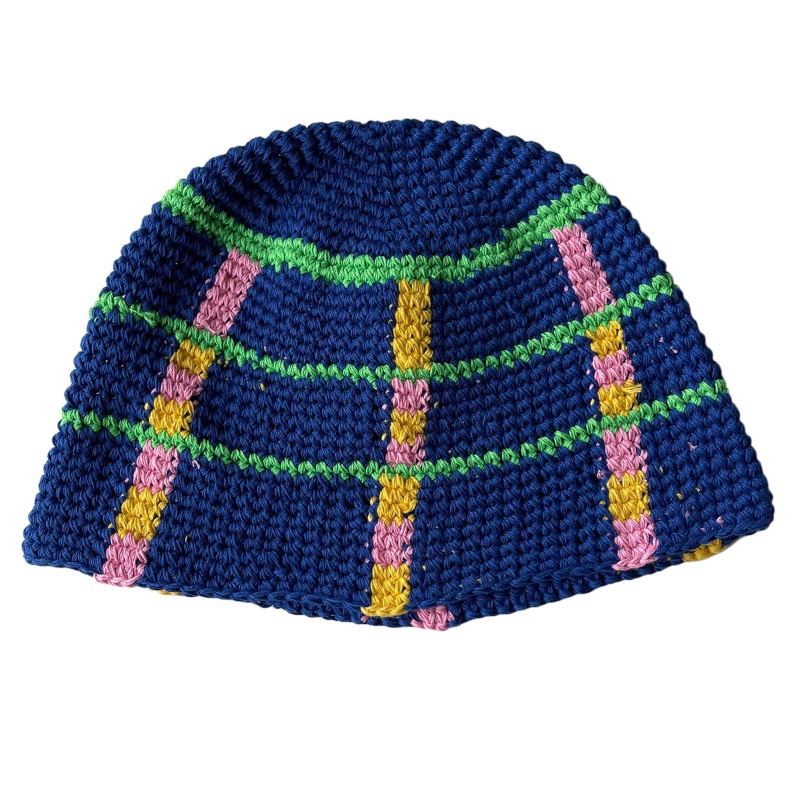 Nón Tai Bèo Dệt Kim Họa Tiết Hình Học Độc Đáo Thời Trang Cho Nữ