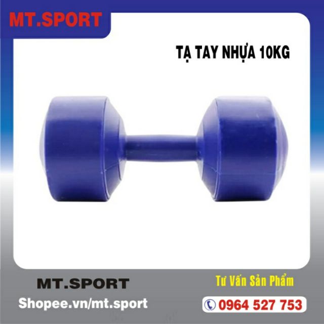 TẠ TAY NHỰA 10KG