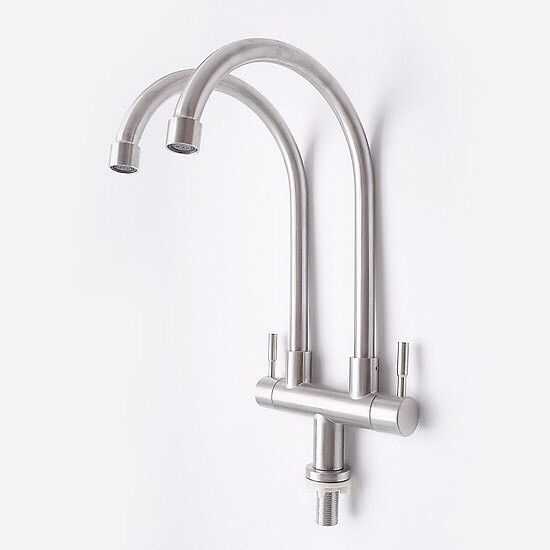 Vòi Chén Đôi Inox 304 XẢ KHO