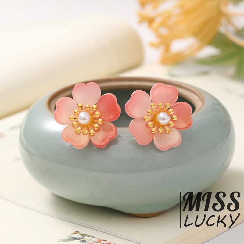 Set 2 Cài Tóc Hình Hoa Đính Ngọc Trai Xinh Xắn Cho Cô Dâu