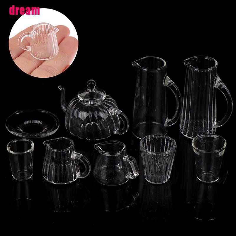 Ly Ấm Trà Mini Tỉ Lệ 1: 12 Trang Trí Nhà Búp Bê