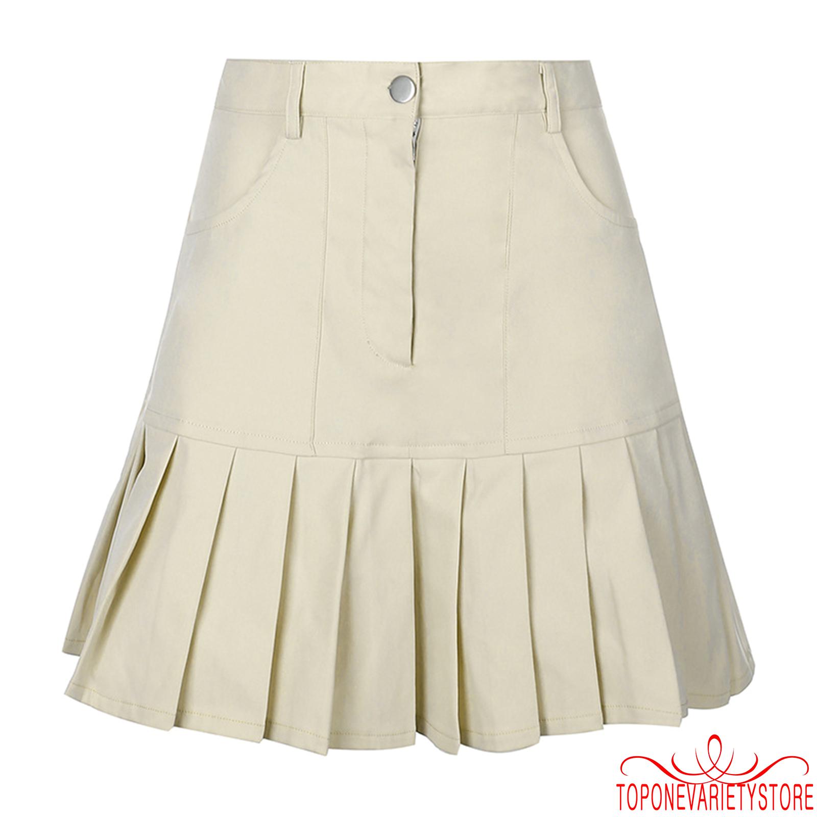 Chân váy chữ A xếp ly thời trang cá tính cho nữ | BigBuy360 - bigbuy360.vn