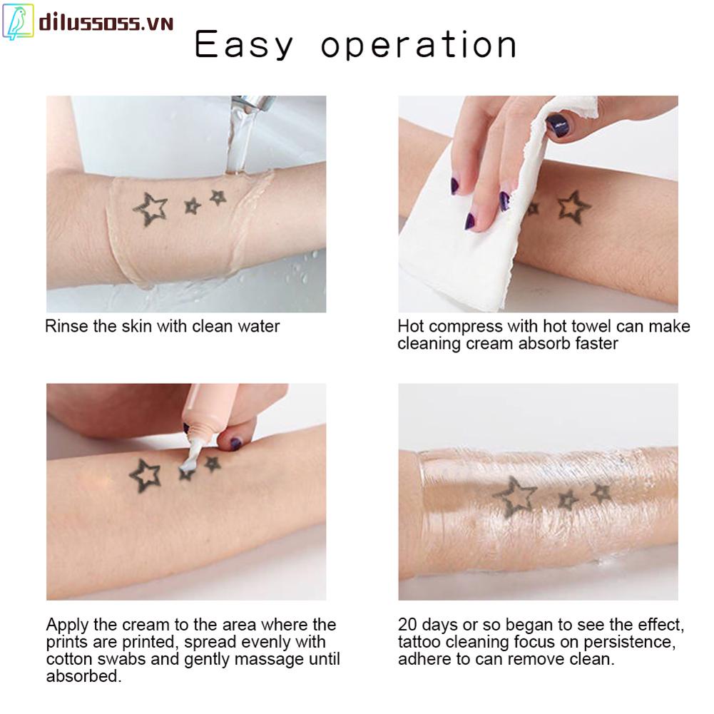 [Hàng mới về] Kem tẩy hình xăm chân mày chiết xuất thực vật tự nhiên