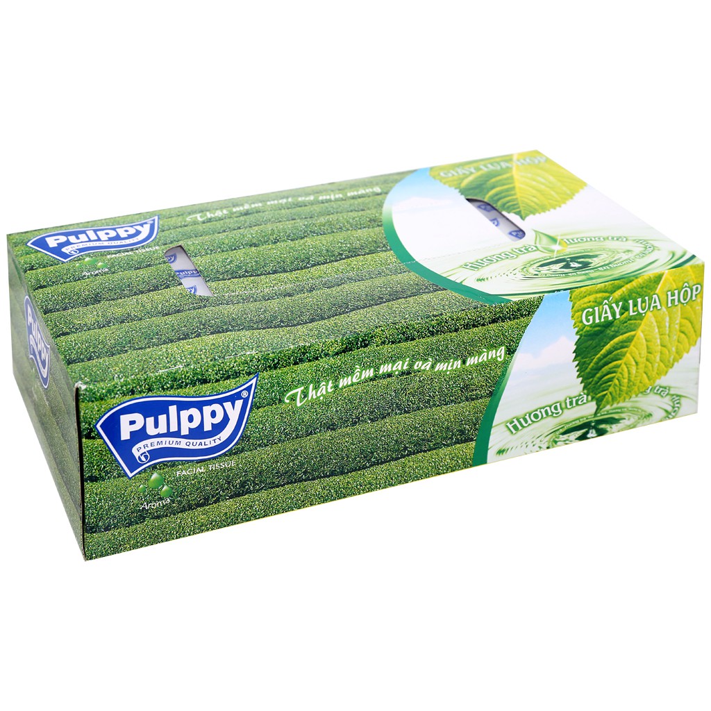 Giấy ăn hộp giấy Pulppy