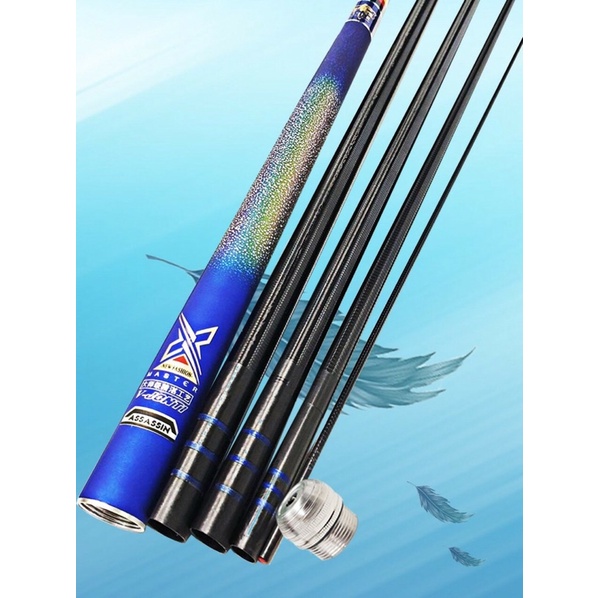 Cần câu tay Thần Ma Thiên Tôn 8H siêu bạo lực tặng kèm nhẫn và ngọn zin