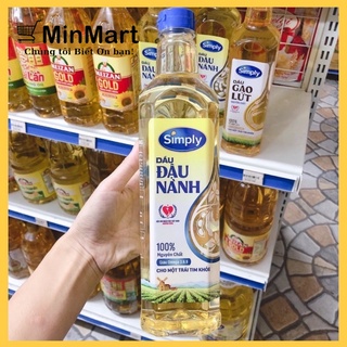 Dầu Ăn Simply Đậu Nành 1L MinMart