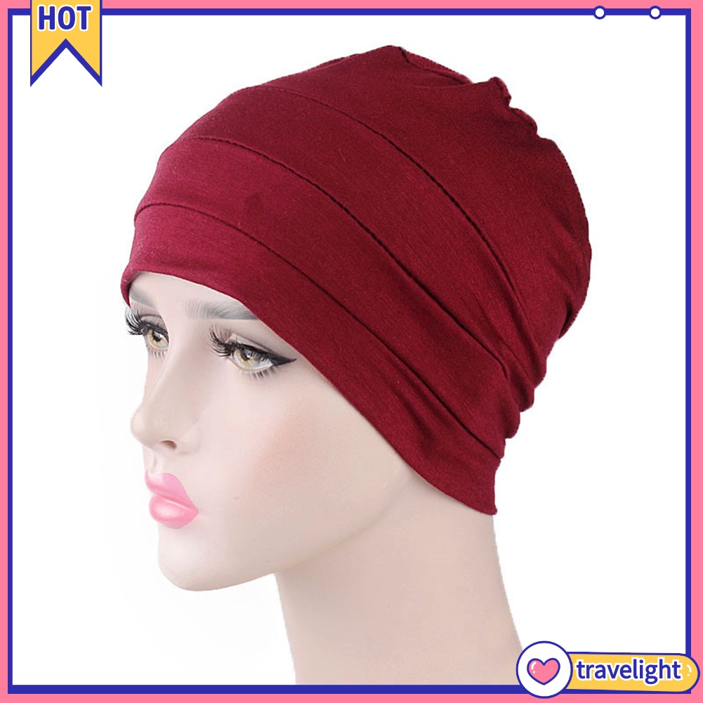 (Travelight) Mũ trùm đầu bằng cotton màu sắc đơn giản cho nam/nữ