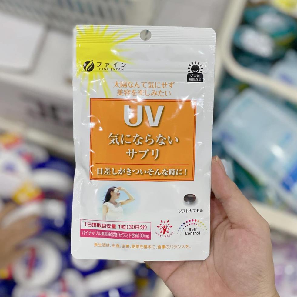 Viên uống chống nắng Fine UV Care Plus 30 viên Nhật Bản