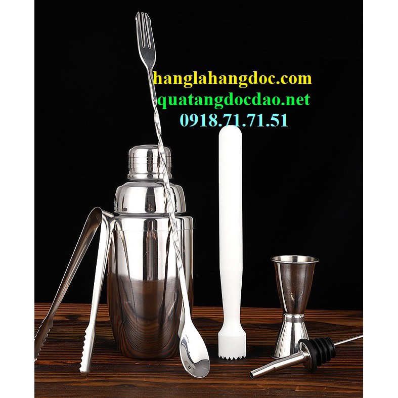 Bình inox pha chế 550ml cỡ đại cao cấp