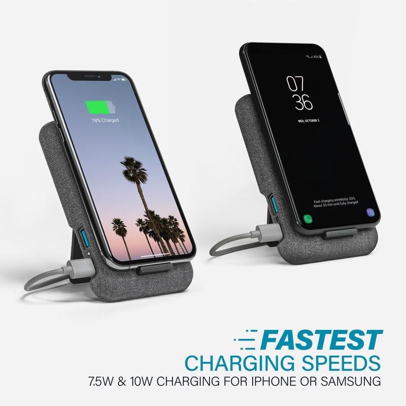 Sạc không dây 2 thiết bị NIMBLE DUAL Wireless Charging Pad, công suất 10W