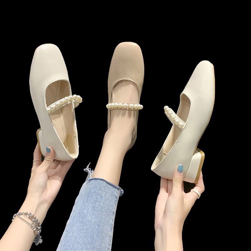 Giày Búp Bê Nữ Gót Thấp Thời Trang 2021 | BigBuy360 - bigbuy360.vn