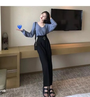 ÁO LEN CỔ V QUẢNG CHÂU ORDER MÃ 837