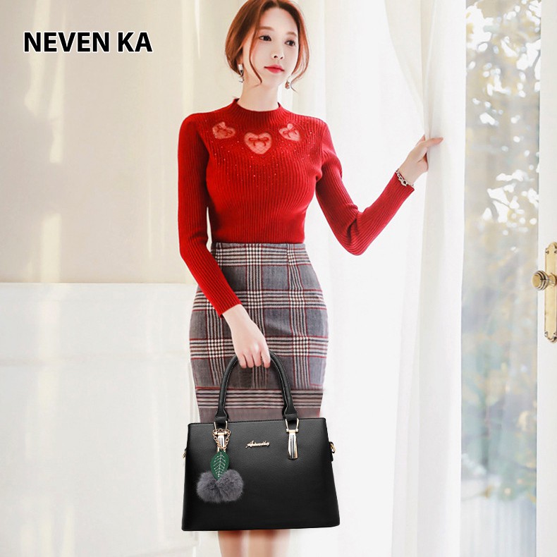 [Mã BMBAU50 giảm 50K đơn 150K] Túi xách tay nữ thương hiệu NEVENKA phong cách Hàn Quốc Sang Trọng N8000