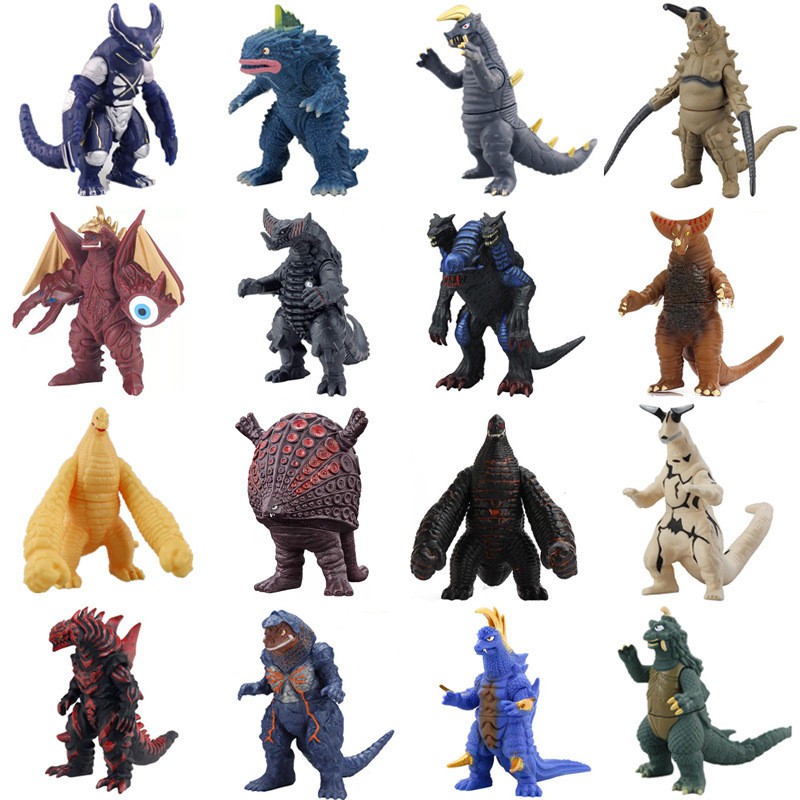 Mô Hình Quái Vật Godzilla Bằng Nhựa PVC Trang Trí Bánh Kem