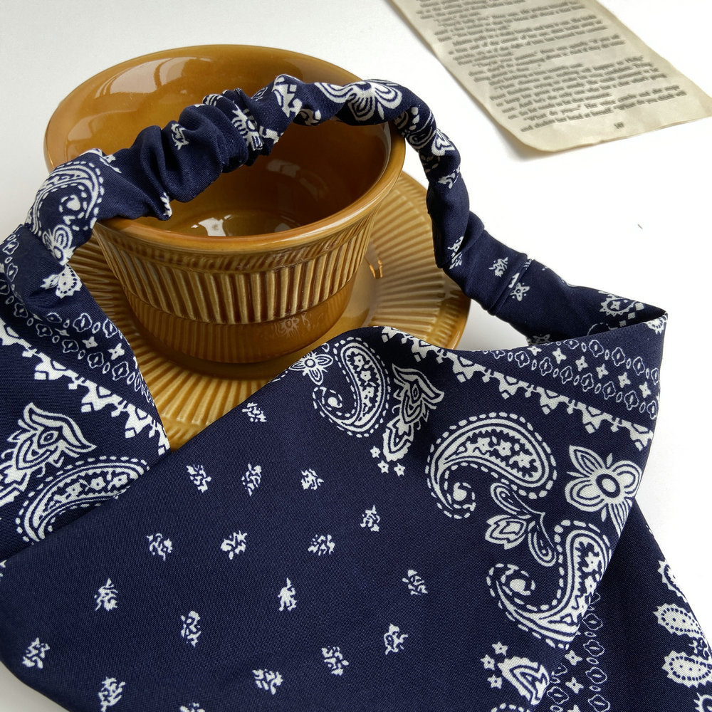 Băng Đô Vải In Họa Tiết Xinh Xắn Cho Nữ