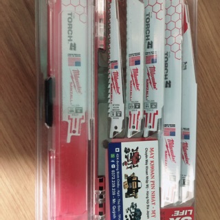 Bộ 13 lưỡi cưa kiếm milwaukee made in usa