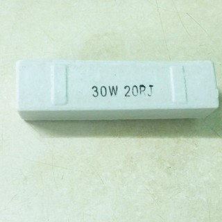 Điện trở sứ 30W20RJ 2 cái