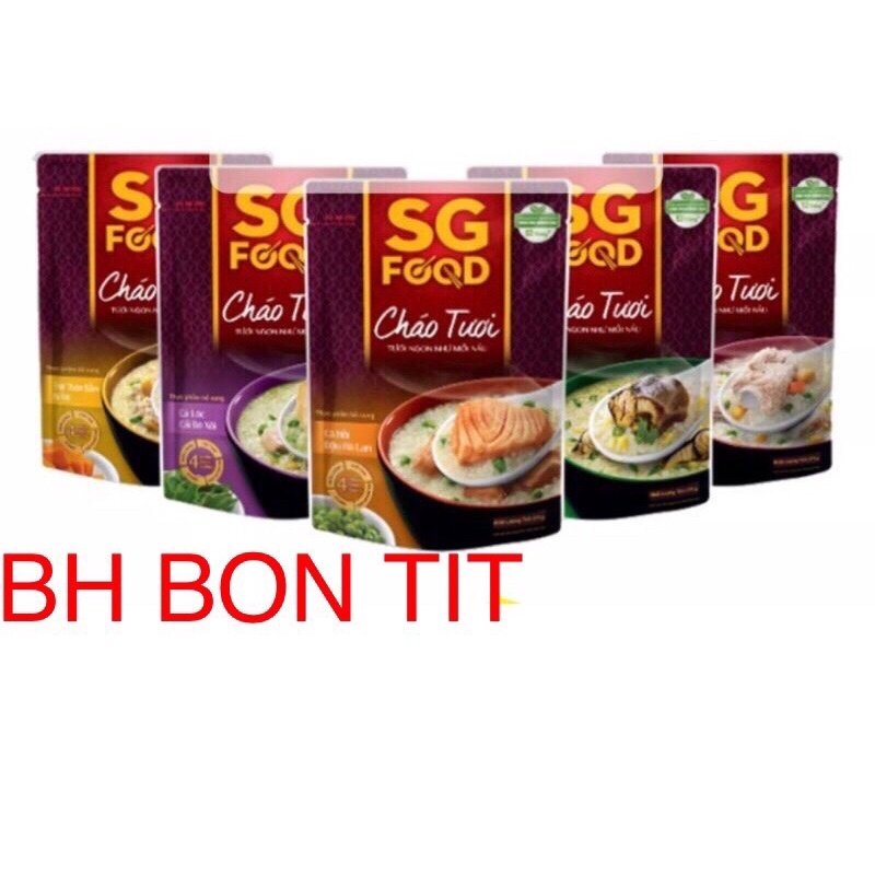 2022-Cháo tươi Sài Gòn Food đủ vị date mới [ Đại lí Lĩnh Nam HN]