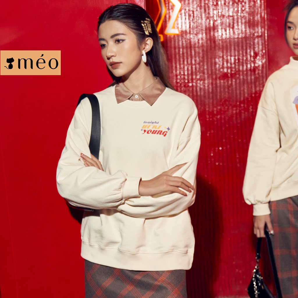 Áo Nỉ We're Young Méo Shop | BigBuy360 - bigbuy360.vn